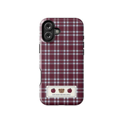 Apple Berry Blush Glossy Armoured Case Dual Layer Protection