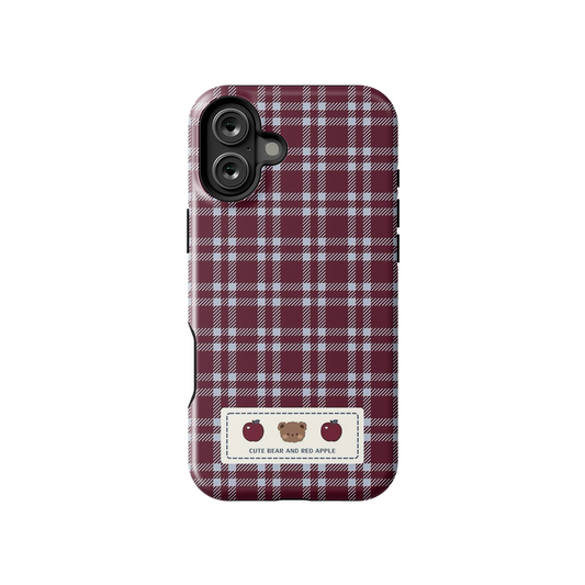 Apple Berry Blush Glossy Armoured Case Dual Layer Protection