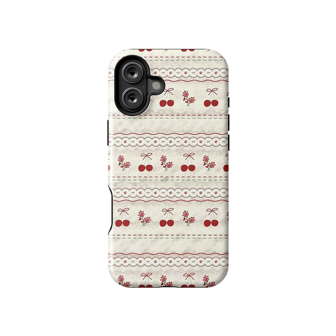 Sweater Berry Blush Glossy Armoured Case Dual Layer Protection