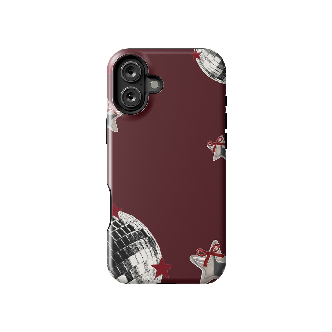 Retro Vibe Blush Glossy Armoured Case Dual Layer Protection