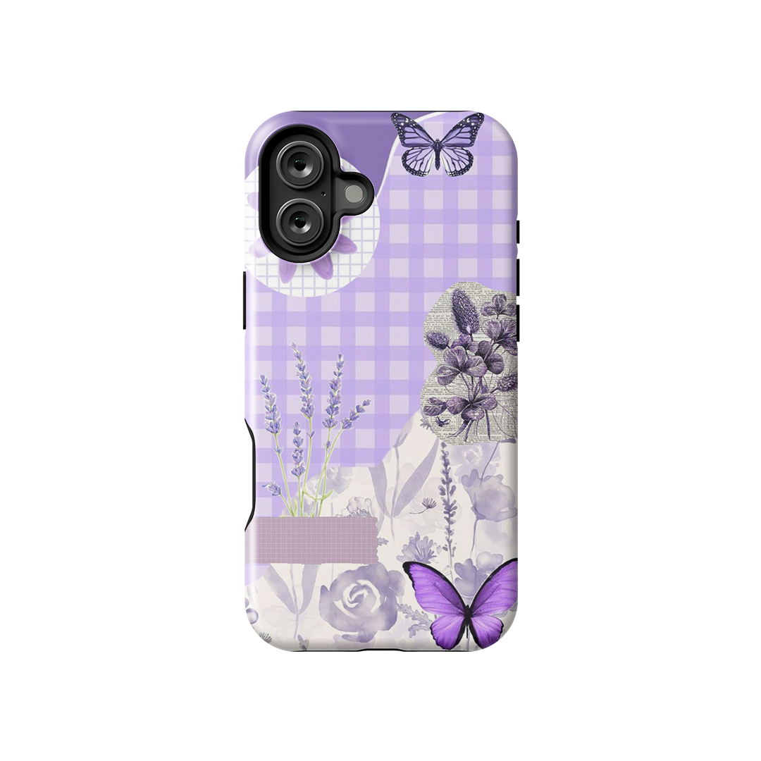 Lavendar Pastel Armoured Case Dual Layer Protection