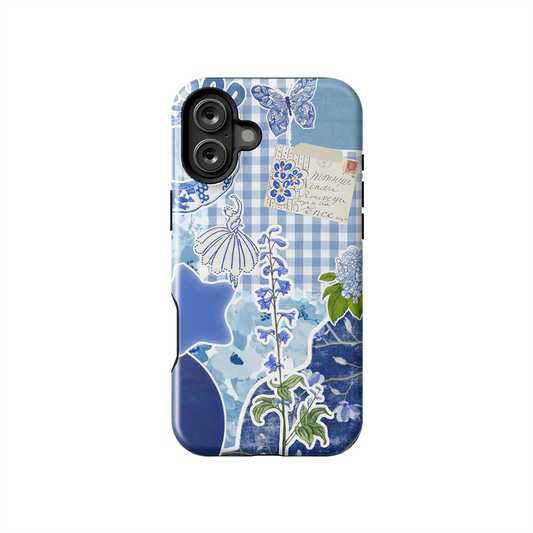 Cool Sky Collage Pastel Armoured Case Dual Layer Protection