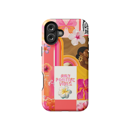 Vibes Collage Pastel Armoured Case Dual Layer Protection