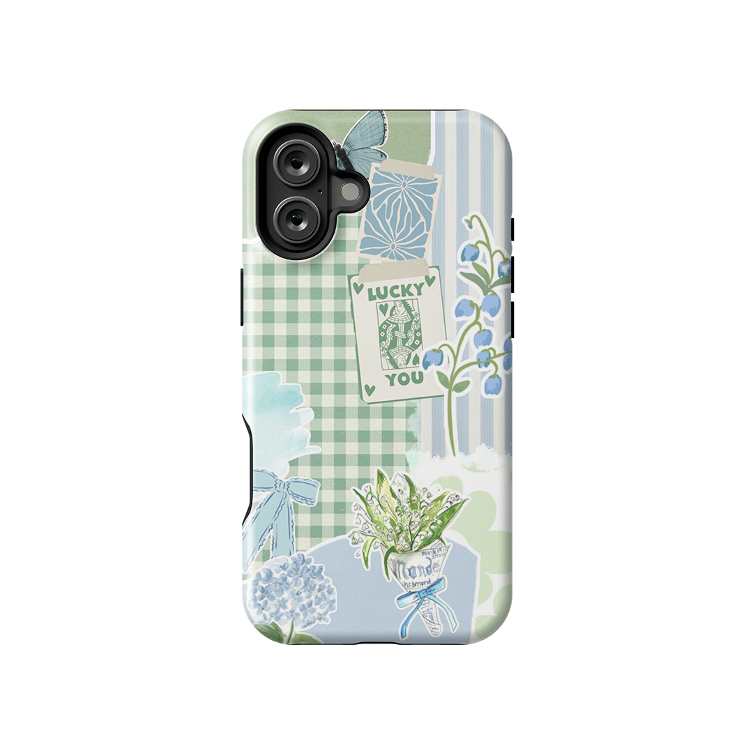 Lucky You Green Armoured Case Dual Layer Protection