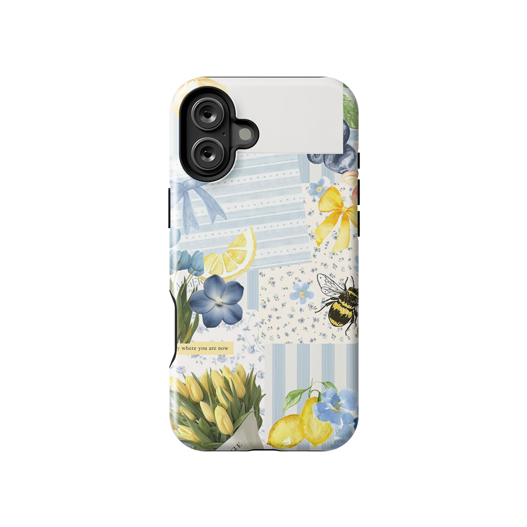 Bee Bow Pastel Armoured Case Dual Layer Protection