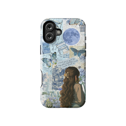 Autumnal Girl Glossy Armoured Case Dual Layer Protection