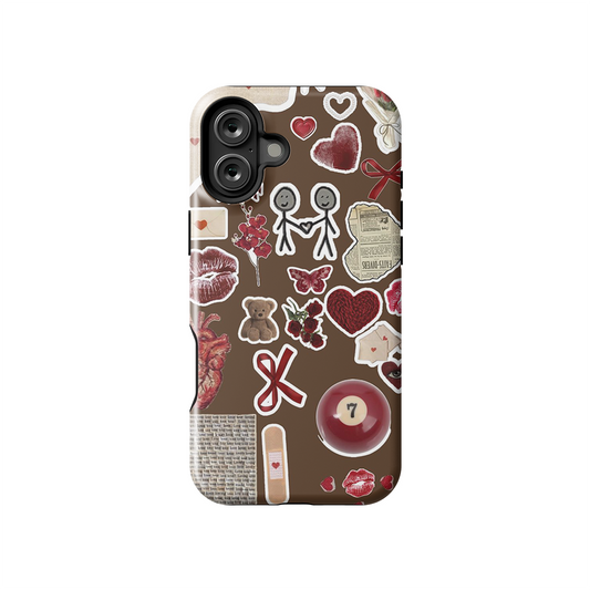 Cosmic Aesthetic Armoured Case Dual Layer Protection