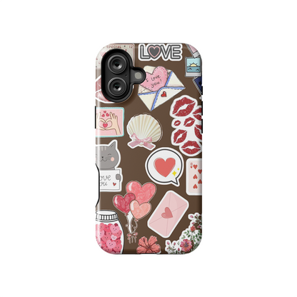 Love Vibey Armoured Case Dual Layer Protection