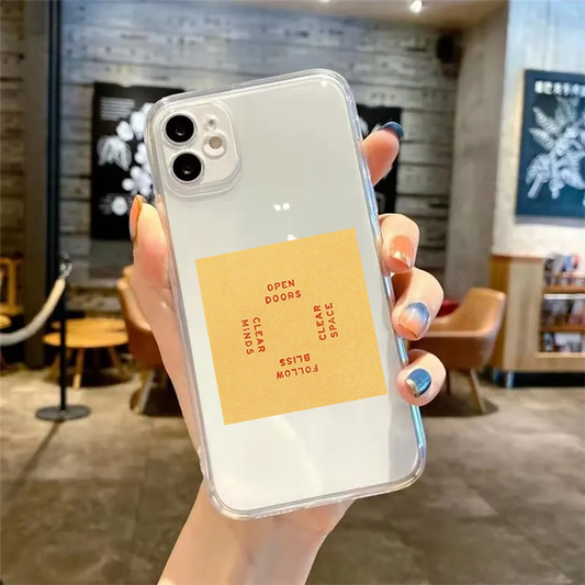 Clear Minds Clear Silicone Case