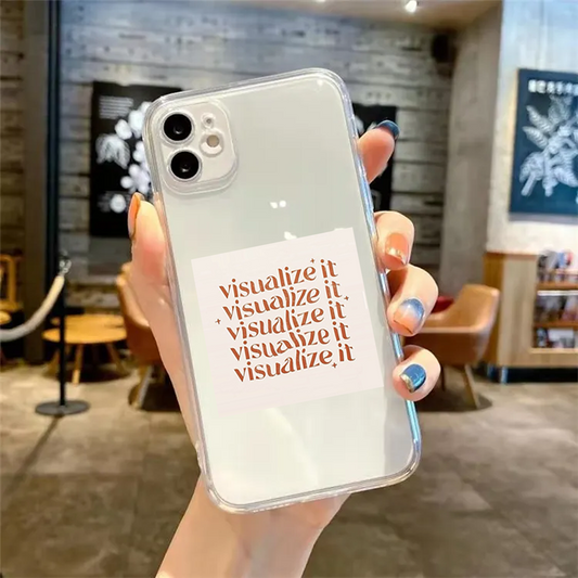 Visualize It Clear Silicone Case