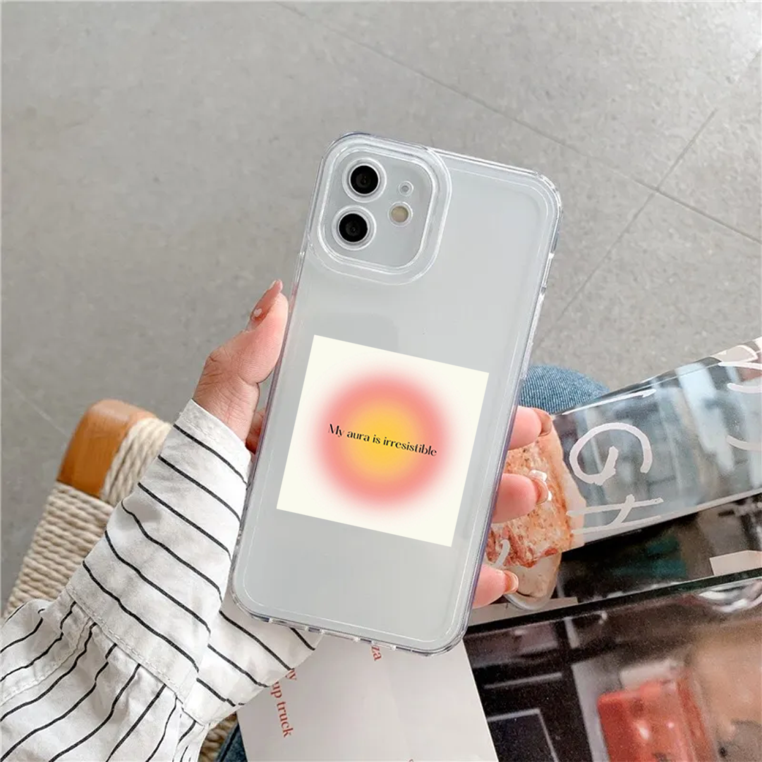 My Aura is Irresistable Clear Silicone Case