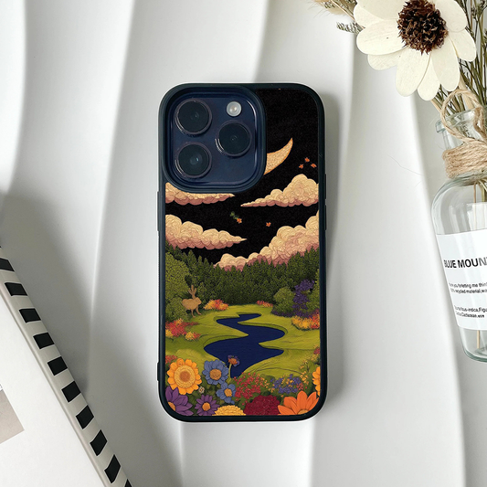 Beautiful Moon View Theme Printed Phone case
