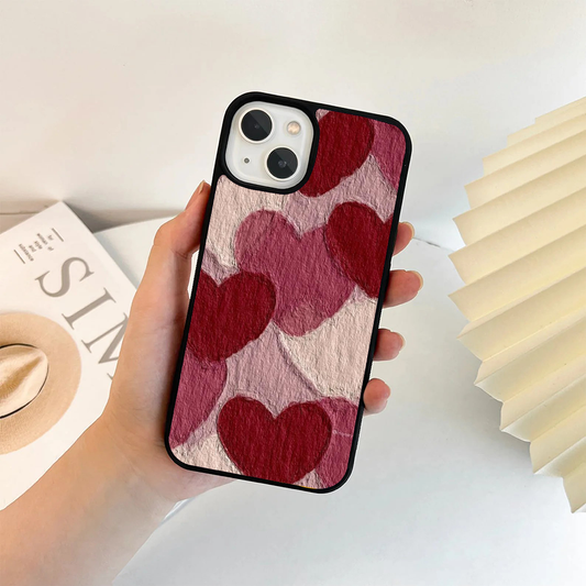 Hearts Theme Printed Phone case