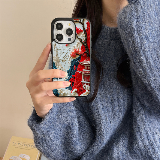 Waves House Printed Protective Phone case