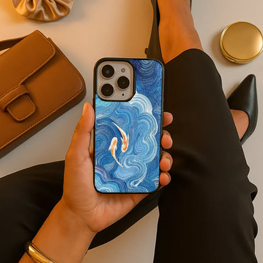 Twin Spirits Of Water Printed Protective Phone case