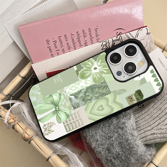 Go Green Pastel Printed Protective Case