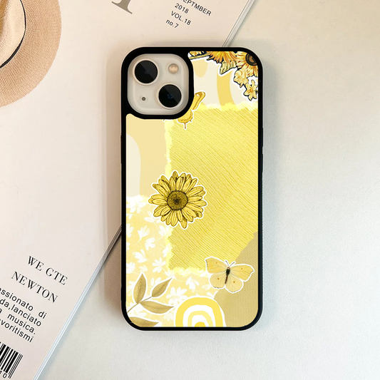Yellove Floral Pastel Printed Protective Case