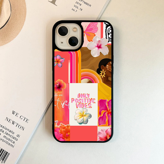 Vibes Collage Pastel Printed Protective Case