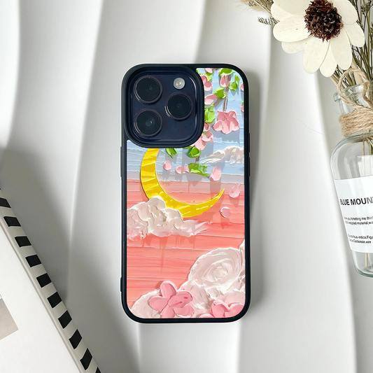 Soft Meadow Floral Acrylic Printed Protective Case