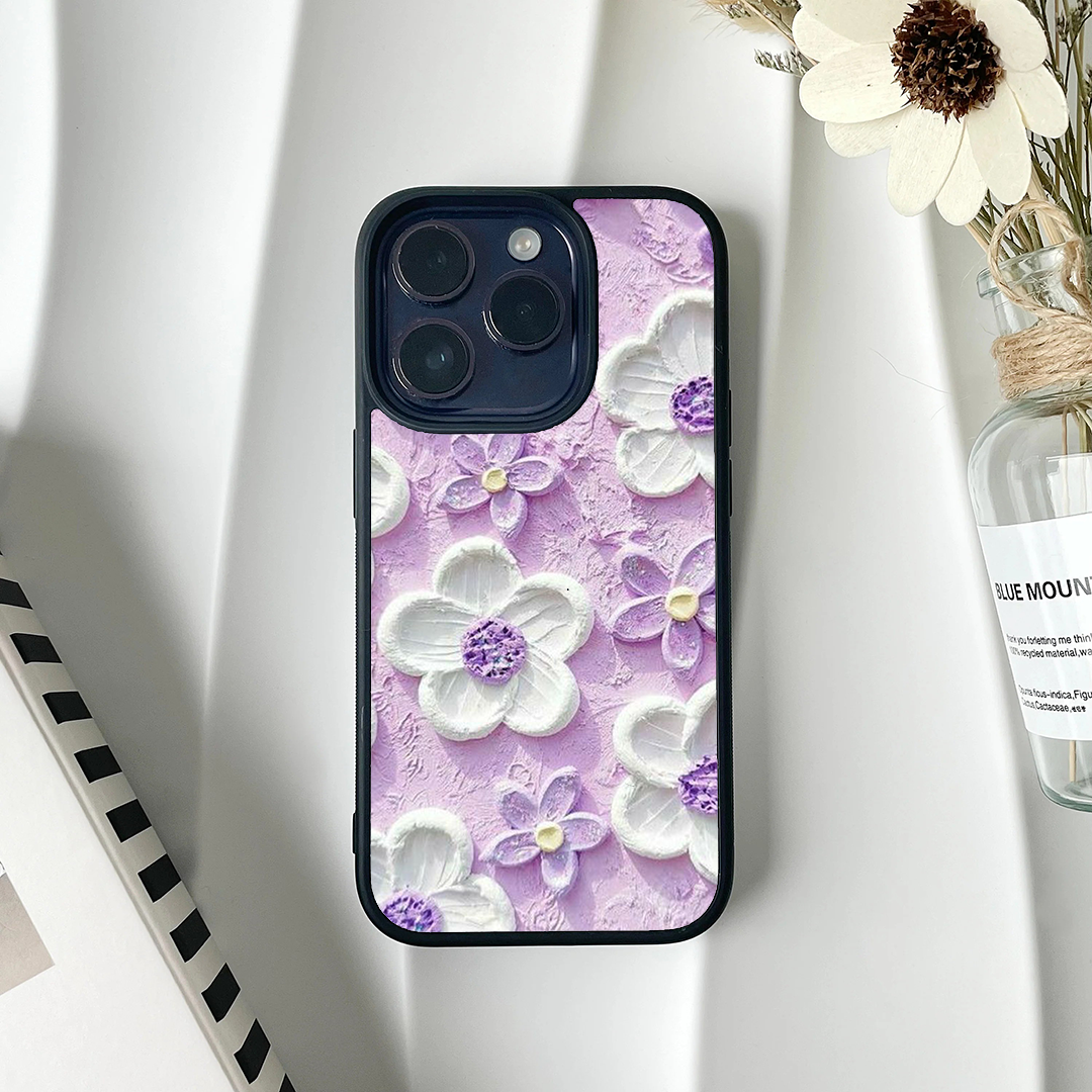Blossom Bash Floral Acrylic Printed Protective Case