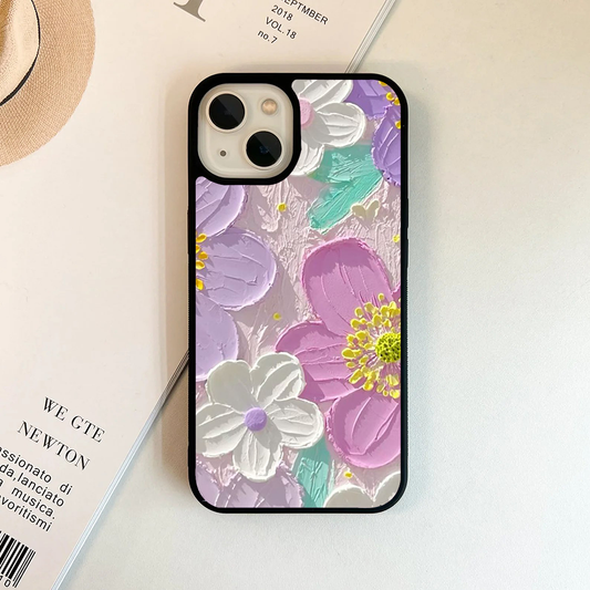 Blush Bloom Floral Acrylic Printed Protective Case