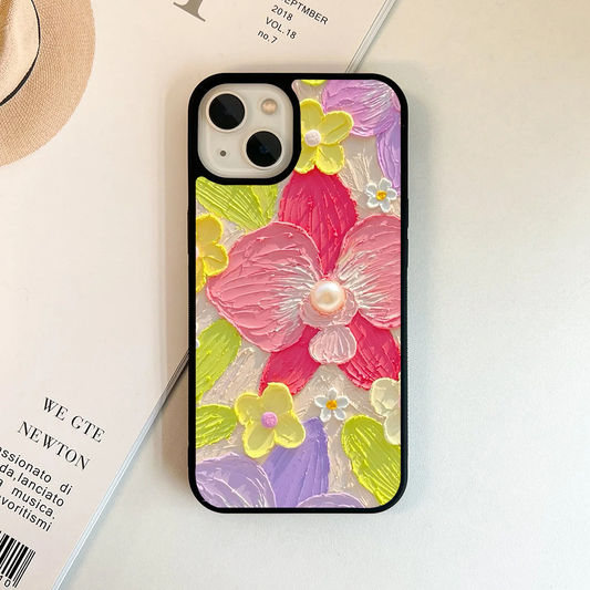 Vivid Meadow Floral Acrylic Printed Protective Case