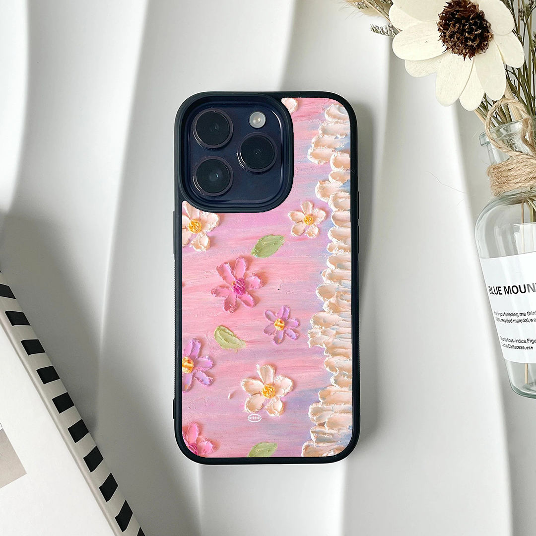 Meadow Aura Floral Acrylic Printed Protective Case