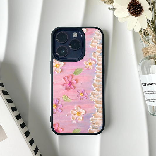 Meadow Aura Floral Acrylic Printed Protective Case