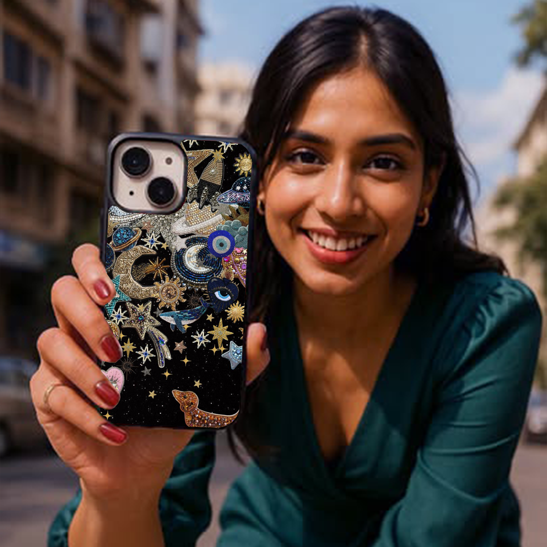 Pet Shining Galactic Charm Printed Protective Case