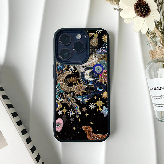 Pet Shining Galactic Charm Printed Protective Case