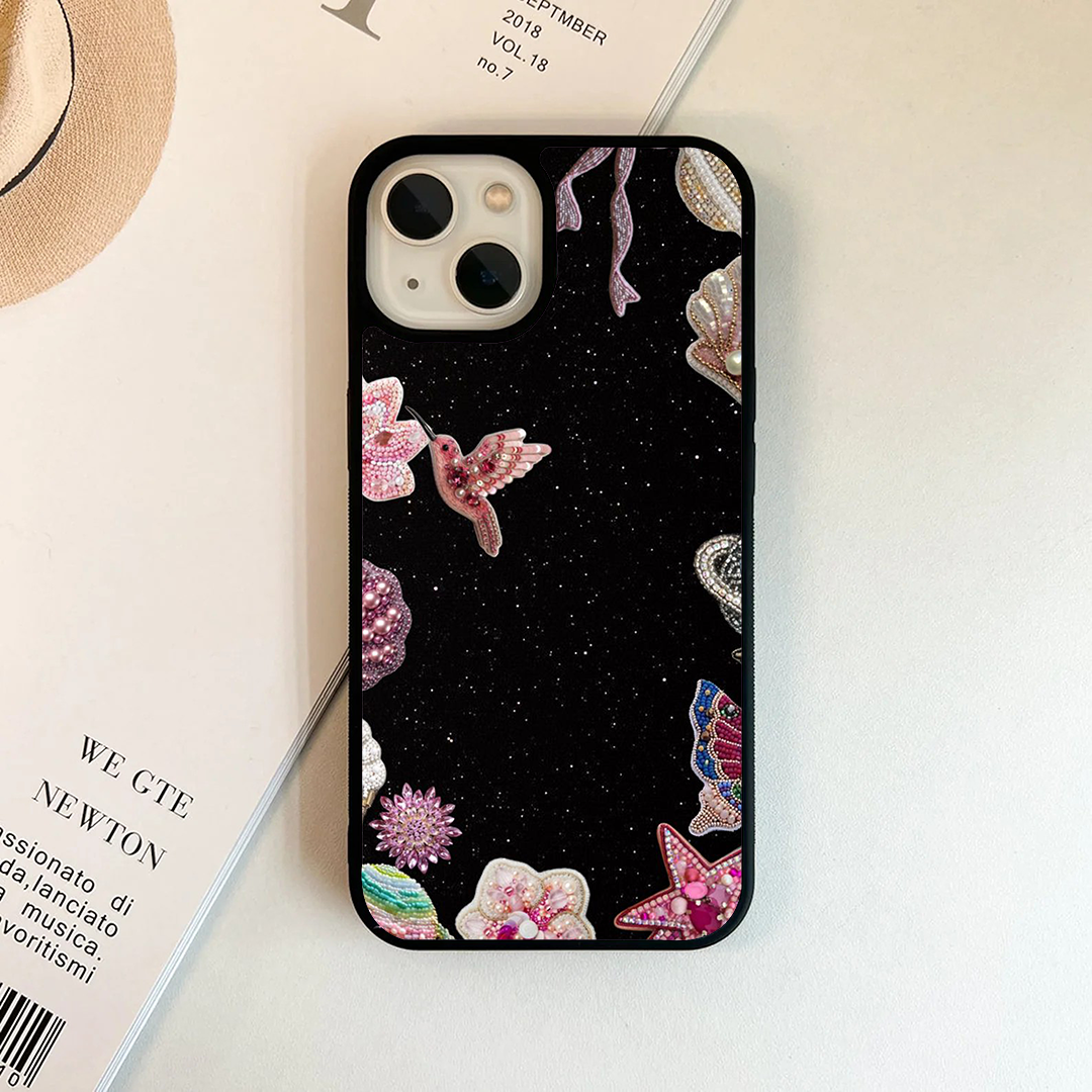 Fly Galactic Charm Printed Protective Case