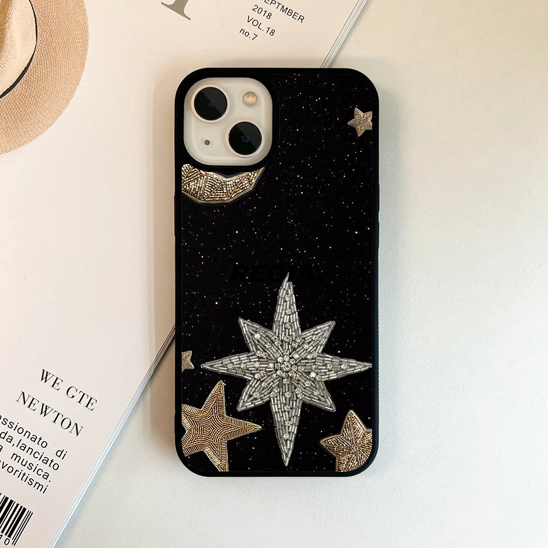 Octagon Star Galactic Charm Printed Protective Case