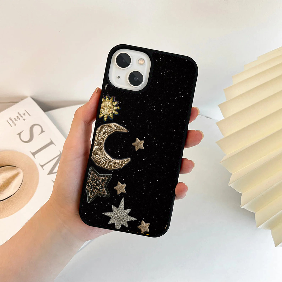 Moon Light Galactic Charm Printed Protective Case