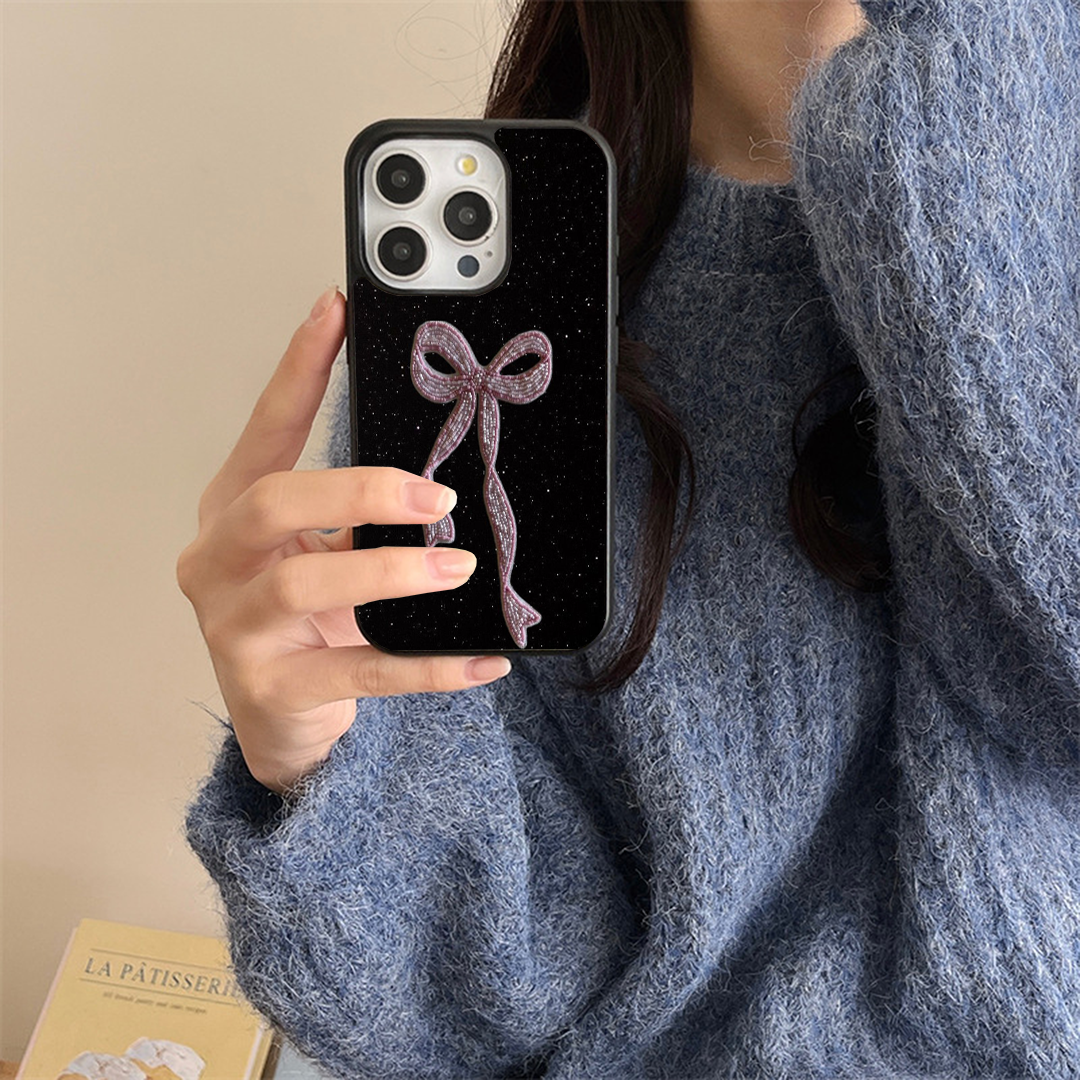 Galactic Bow Charm Printed Protective Case