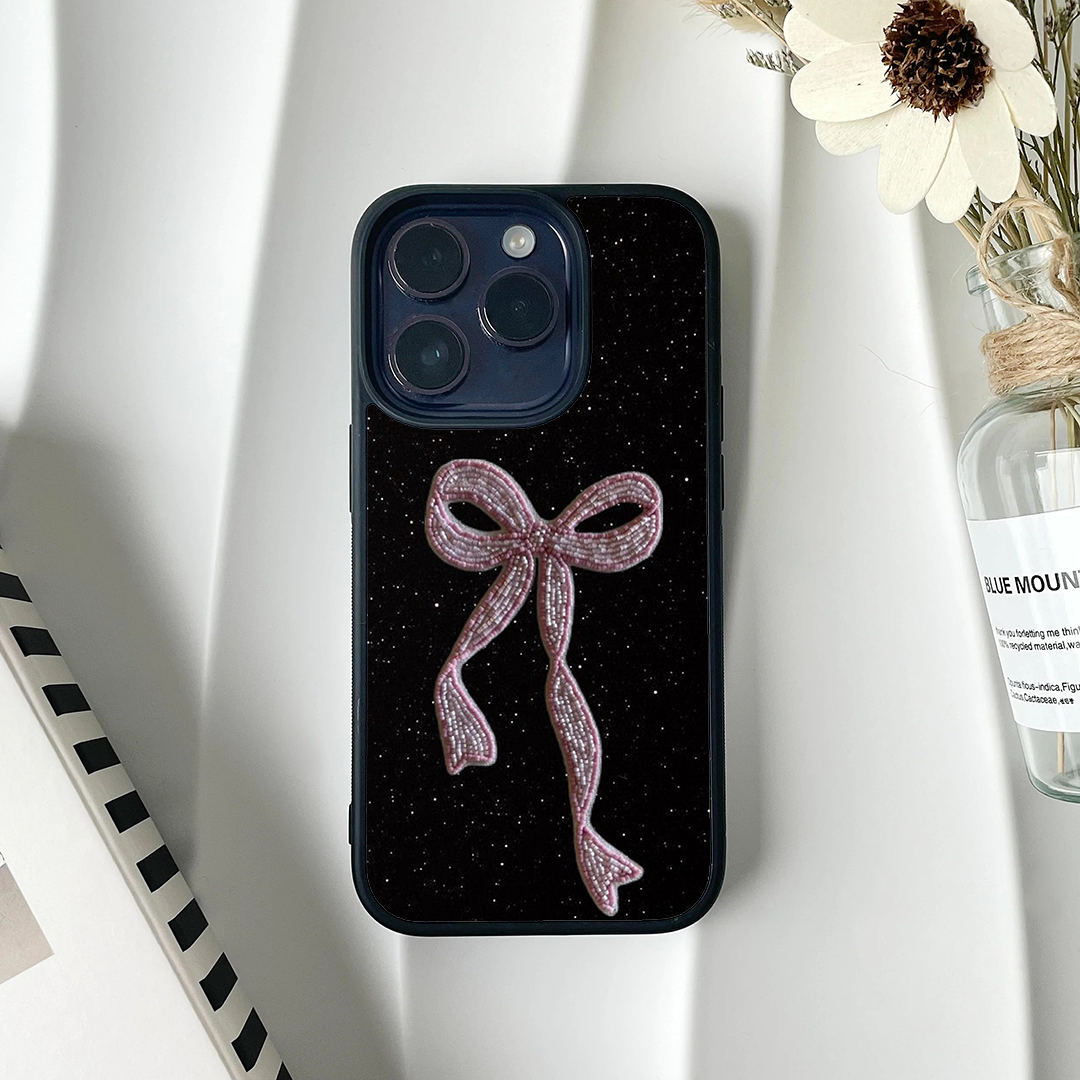 Galactic Bow Charm Printed Protective Case