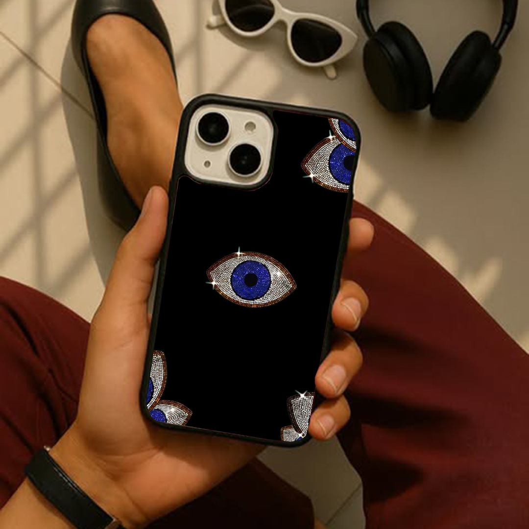 Pure Evil Eye Galactic Charm Printed Protective Case