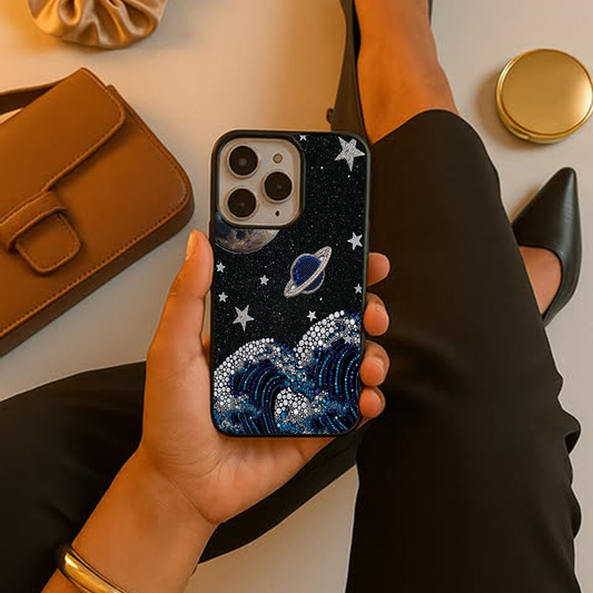 Tide Starts Galactic Charm Printed Protective Case