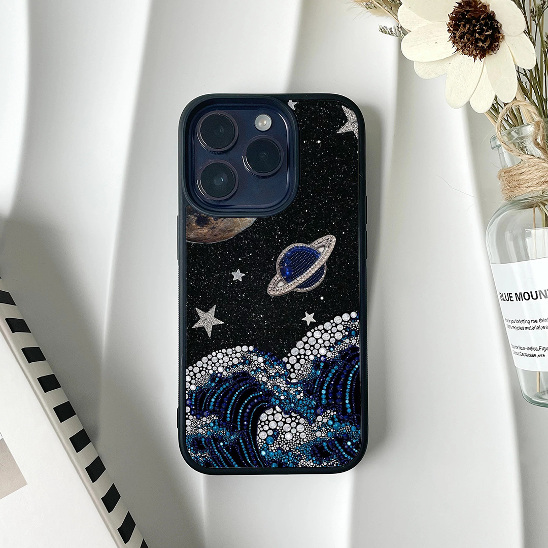 Tide Starts Galactic Charm Printed Protective Case
