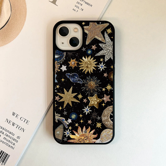 Moon Land Galactic Charm Printed Protective Case