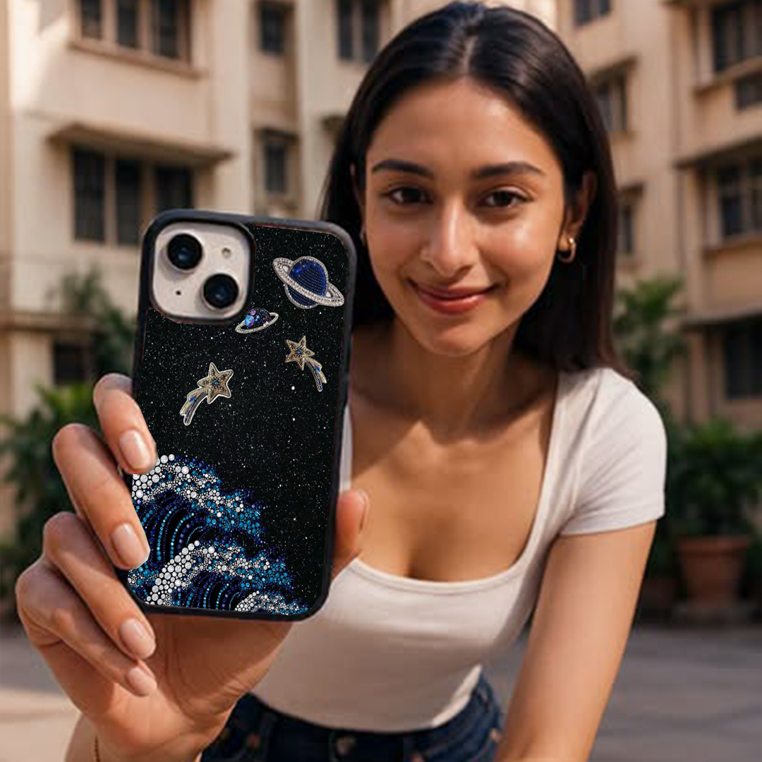 Galaxy Stars Galactic Charm Printed Protective Case