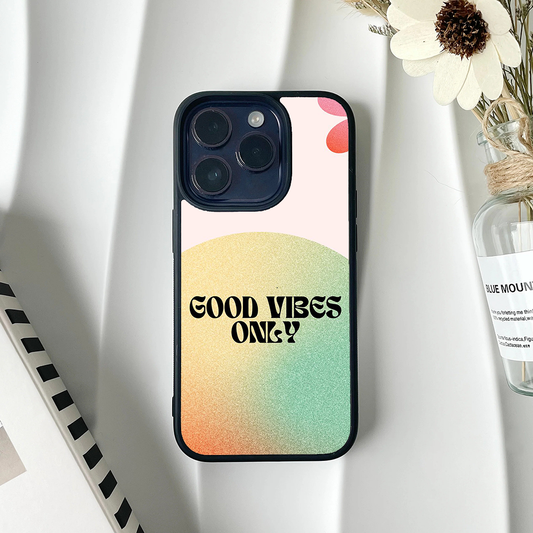 Good Vibes Only Printed Protective Case