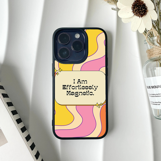 Efforlessly Magnetic Printed Protective Case
