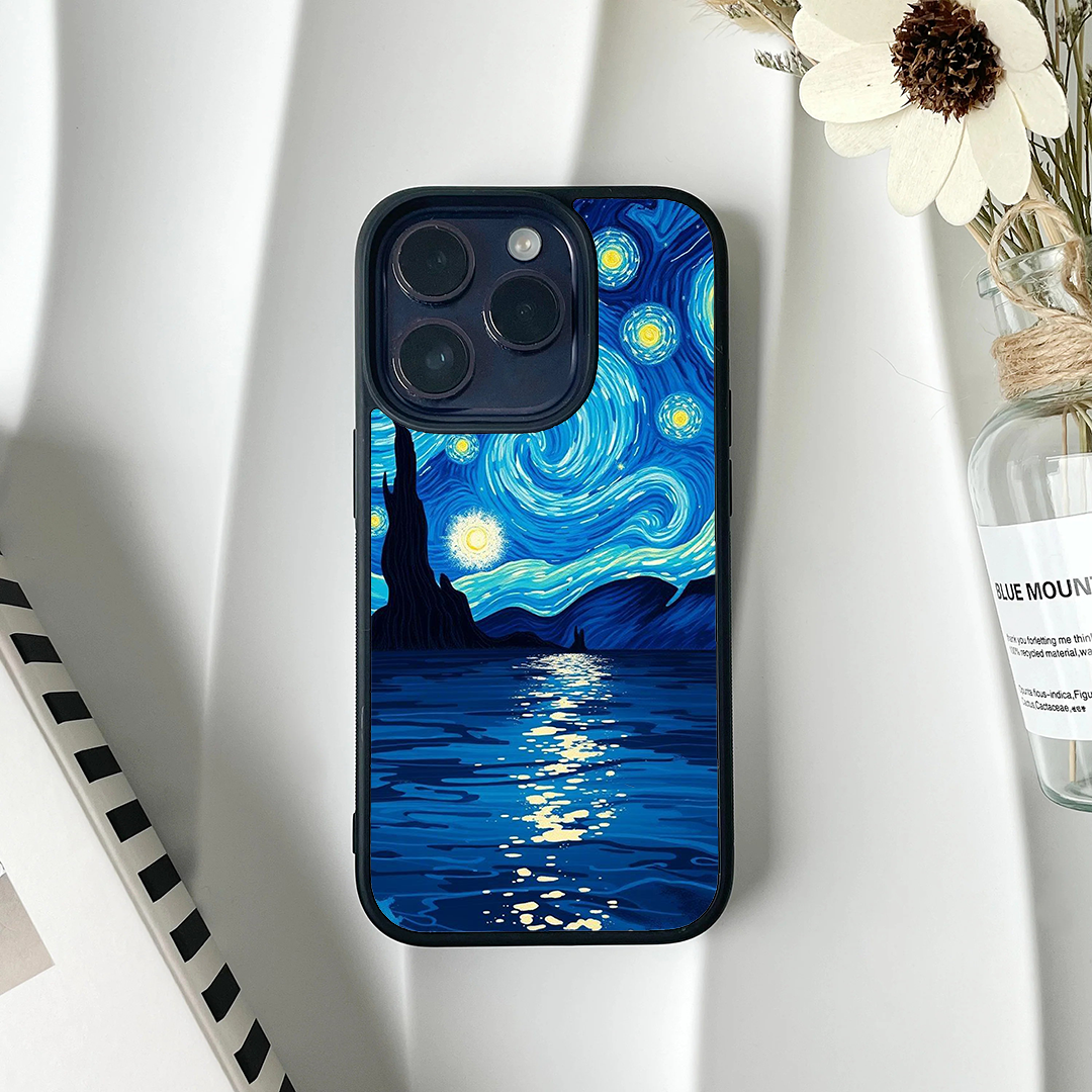 Vin VanGoghh Printed Protective Case
