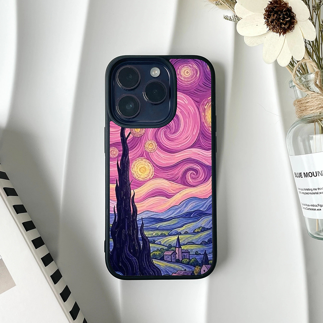 Trip VanGoghh Printed Protective Case