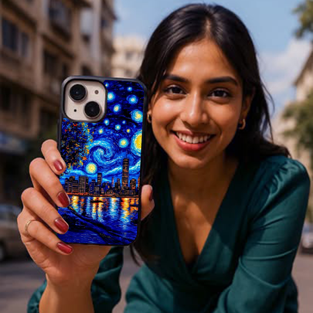 City VanGoghh Printed Protective Case