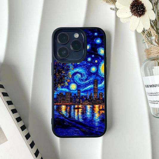 City VanGoghh Printed Protective Case