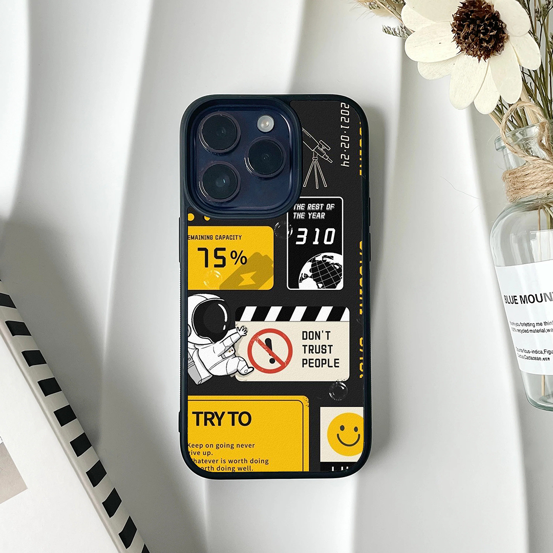 Trust Stickers Protective Phone Case Back Cover
