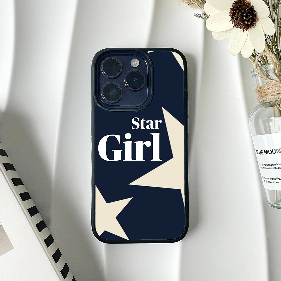 Big Star Girl Protective Phone Case Back Cover