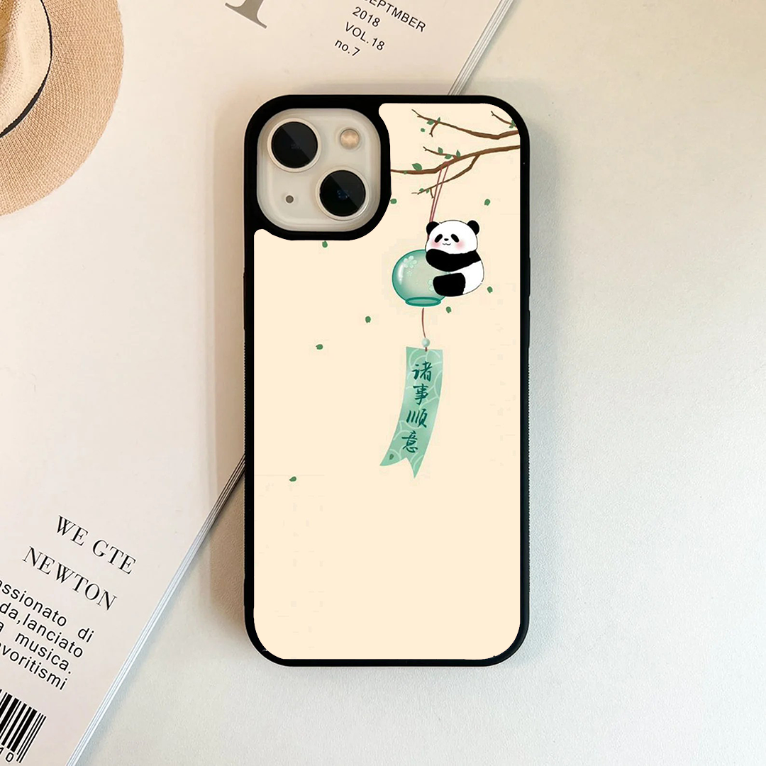 Meadow Panda Protective Glass Case