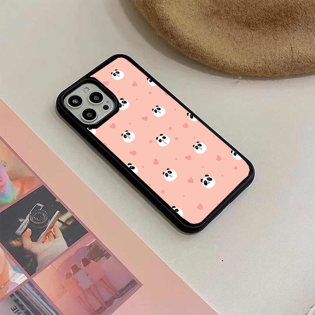Noir Panda Protective Glass Case